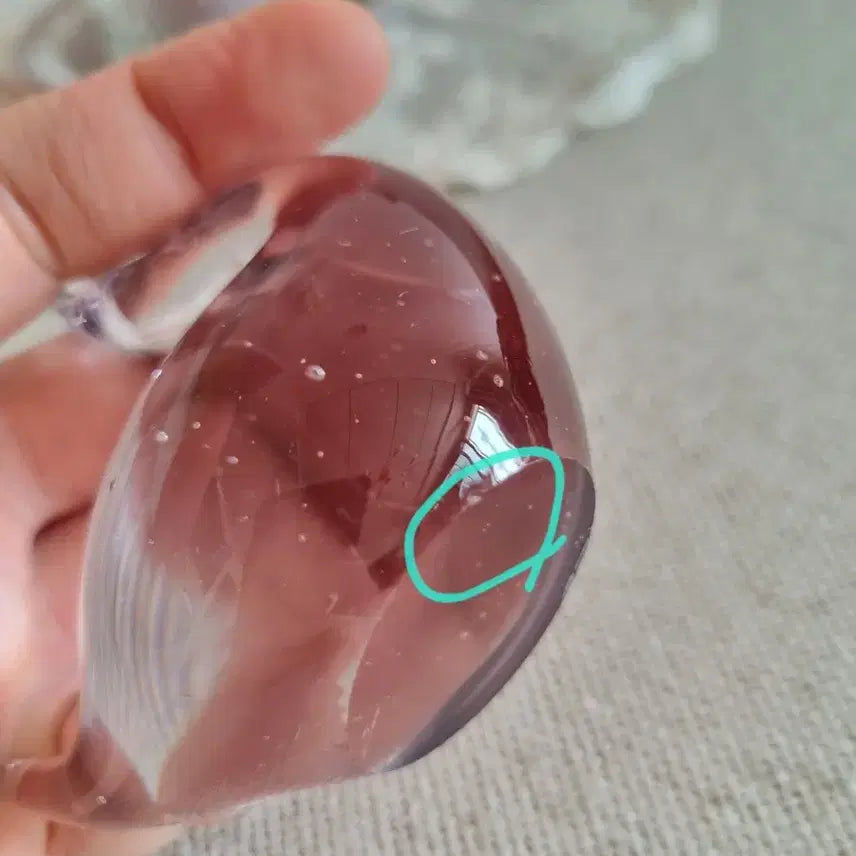 [BUNJANG] Vintage Glass Swan Paperweight/Objet / [할인상품]빈티지 글라스 문진/오브제