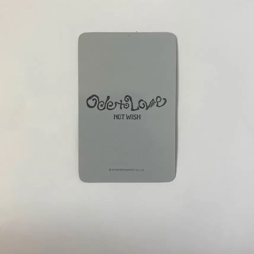 [BUNJANG] NCT WISH Yushi Odd to Love Pop-Up Lucky Draw Photocard / 엔시티 위시 유우시 오드투러브 팝업 구매특전 럭드
