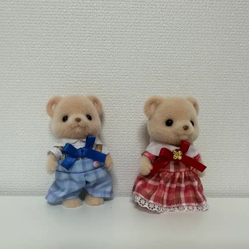 [BUNJANG] Sylvanian Families Biscuit Bear Siblings / 실바니안 비스킷 곰 남매