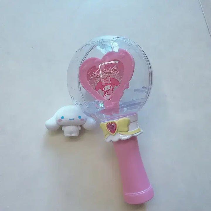 [BUNJANG] My Melody Magic Wand &amp; Cinnamoroll Flocked Figure Bundle Set / 마이멜로디 요술봉 시나모롤 플로키 피규어 일괄