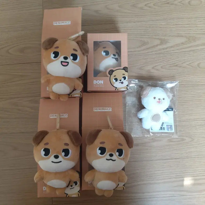 [BUNJANG] Day6 Dowoon Dennimals De_mal Petit_mal Doll Bundle Set / 데이식스 도운 인형 데니멀즈 데멀, 쁘띠멀즈 쁘멀 돈 일괄