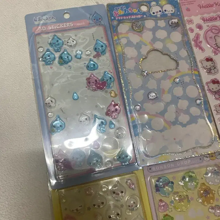 [BUNJANG] Bonbon Drop 3D Sticker Bundle Set / 봉봉드롭 3D스티커 일괄