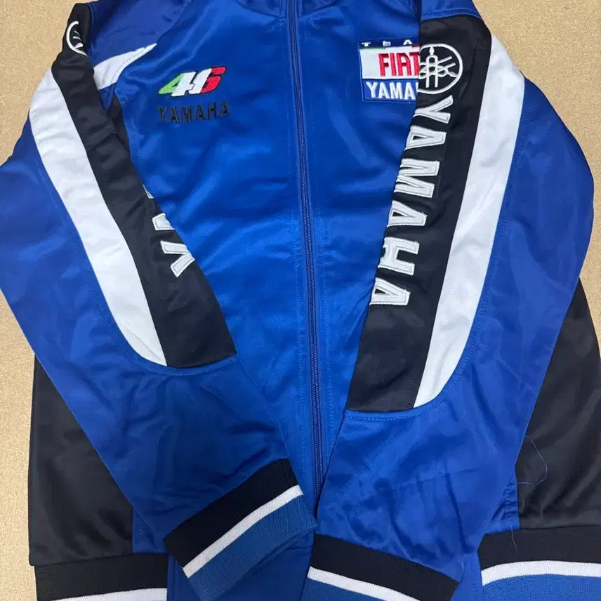 [BUNJANG] Yamaha FIAT Racing Blouson Jacket / 야마하 FIAT 레이싱 블루종 자켓