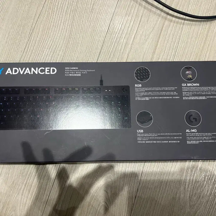 [BUNJANG] Logitech G512 GX Brown Wired Mechanical Keyboard / 로지텍 G512 갈축 유선 기계식키보드