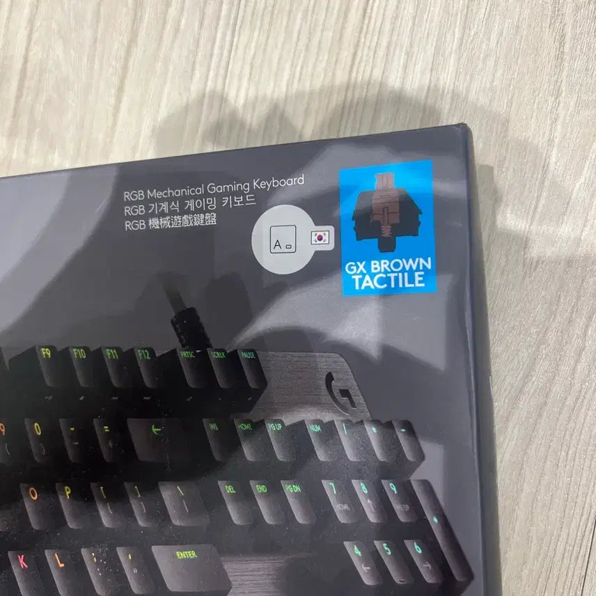 [BUNJANG] Logitech G512 GX Brown Wired Mechanical Keyboard / 로지텍 G512 갈축 유선 기계식키보드