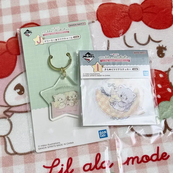 [BUNJANG] Mikko Kuji Keychain + Sticker Bundle Set (Lil&