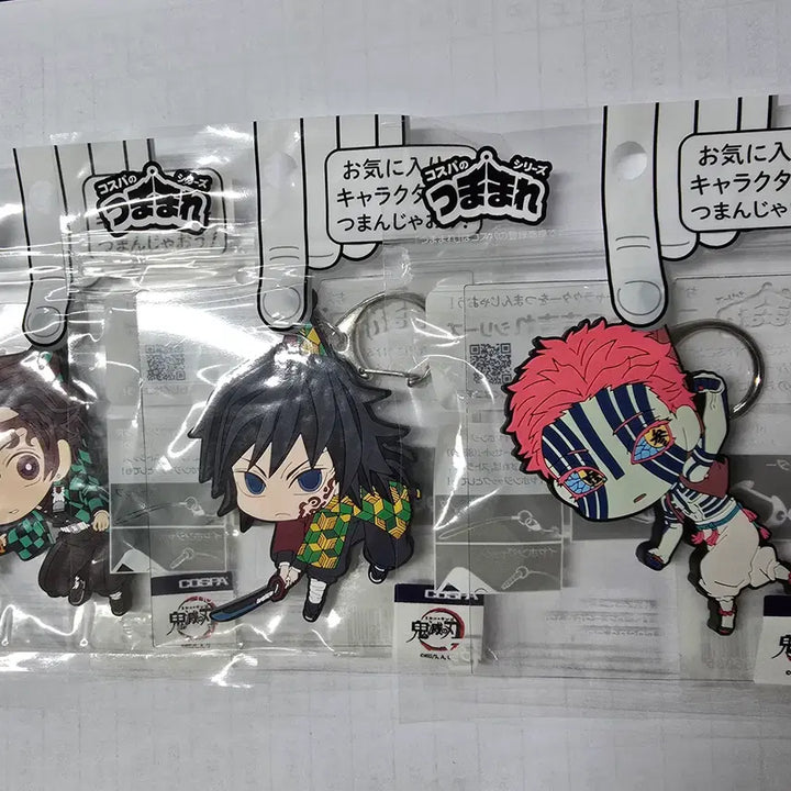 [BUNJANG] Demon Slayer: Mugen Train Arc "Tsumamare" Series (Giyu, Akaza, Tanjiro) Bundle Set / (일괄)귀멸의 칼날 무한성편 Ver. 츠마마레(기유, 아카자, 탄지로)
