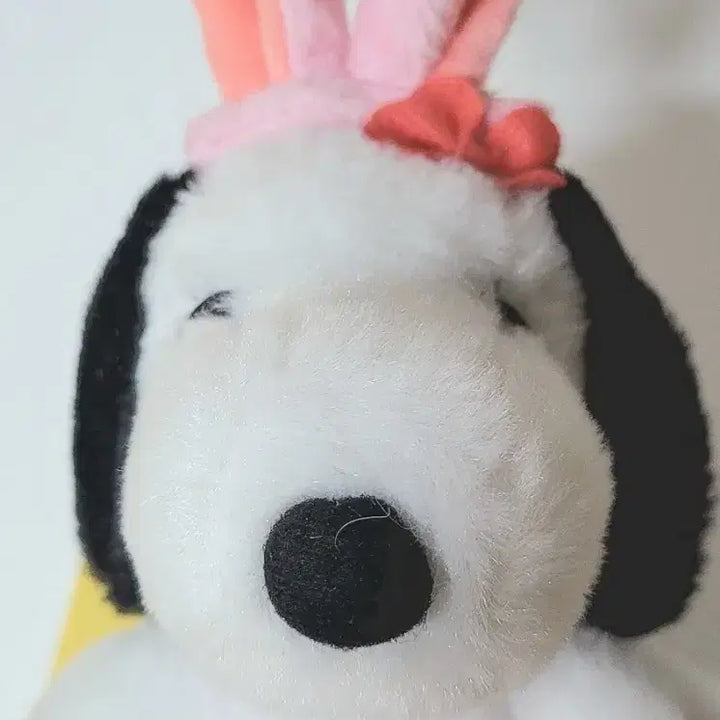 [BUNJANG] Snoopy Bell Plush Toy with Rabbit Headband / 스누피 벨 인형
