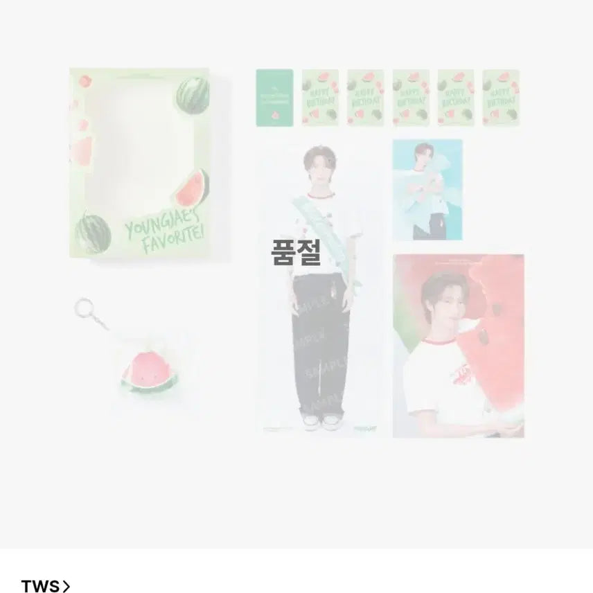 [BUNJANG] TWS Youngjae Birthday Box Sealed Pre-order / 투어스 영재 생일박스 미개봉 예판