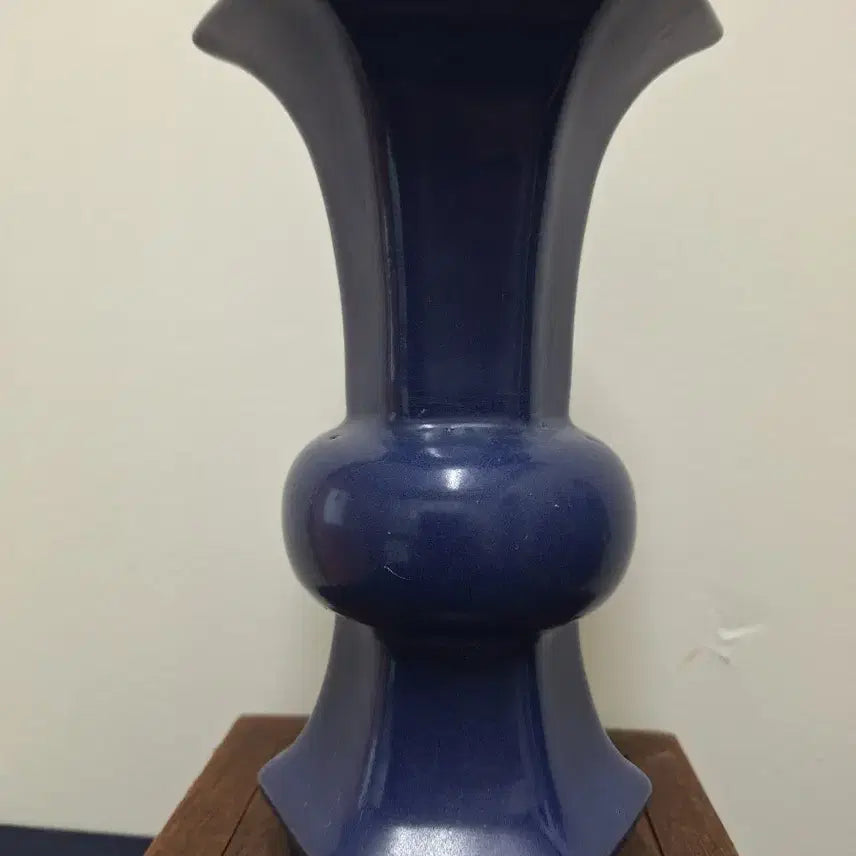 [BUNJANG] Chinese Antique Blue Glazed Vase / 중국 도자기, 골동품, 남유,화고육방준