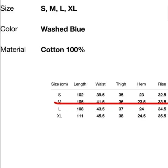 [BUNJANG] Thisisneverthat Loose Jeans Washed Blue / Thisisneverthat Loose Jeans Washed Blue
