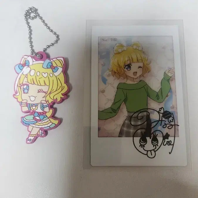 [BUNJANG] PriPara Mirei Minami Cheki Keychain / 프리파라 미래 미레이 체키 키링