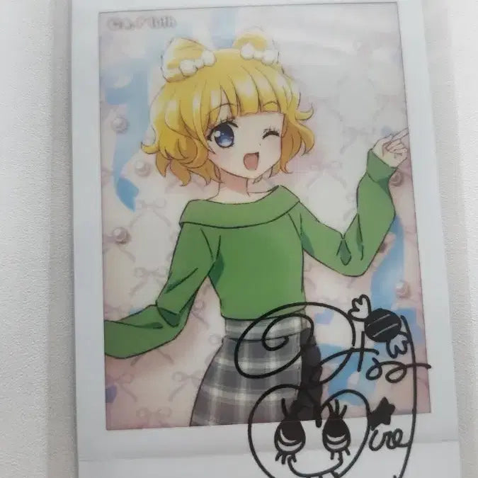 [BUNJANG] PriPara Mirei Minami Cheki Keychain / 프리파라 미래 미레이 체키 키링