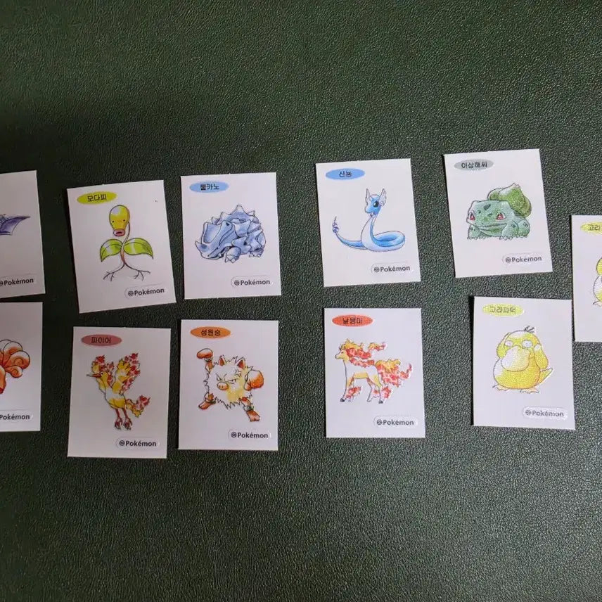 [BUNJANG] Pokemon Sticker Collection / 포켓몬 띠부씰