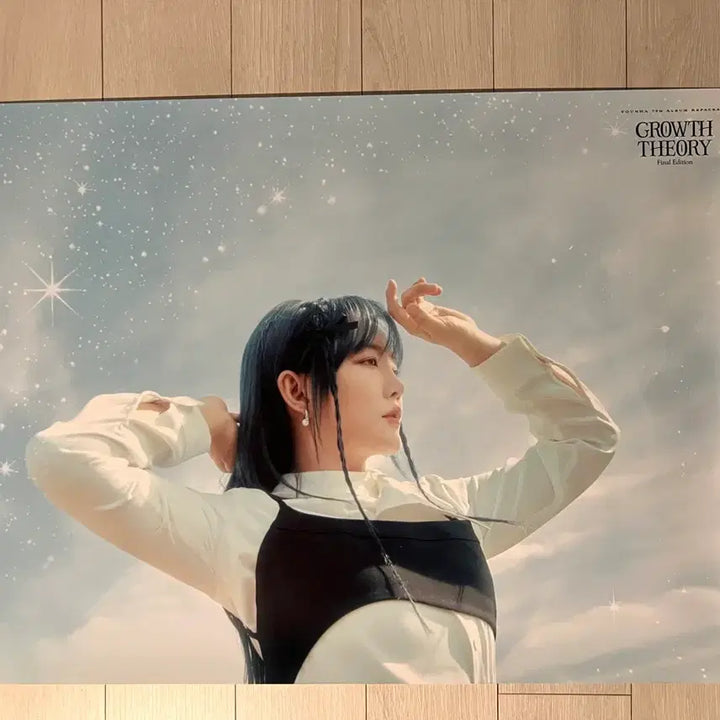 [BUNJANG] Younha Official Album Poster Set (4 Types) / 윤하 공식 앨범 포스터 4종 + 지관통