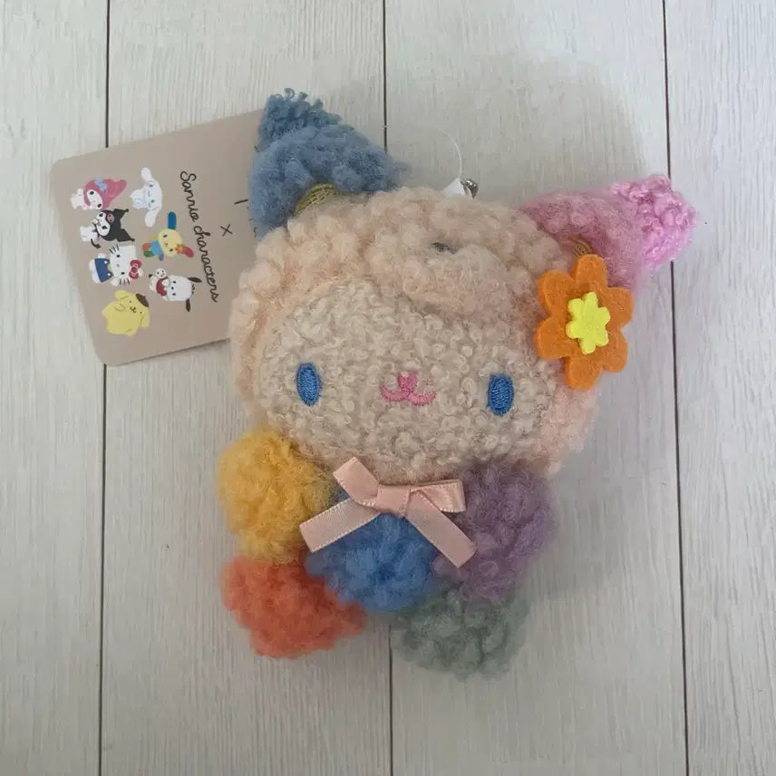[BUNJANG] Sanrio Usahana Bear Mascot Keyring Plush / 산리오 우사하나 곰돌이 마스코트 키링 인형 양도해요