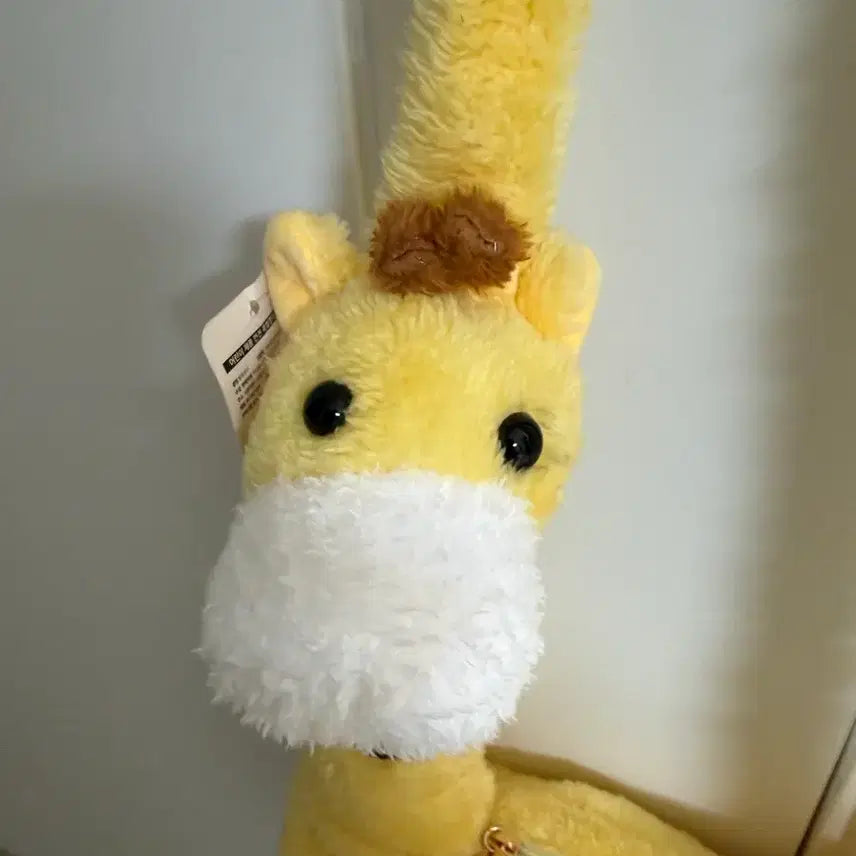 [BUNJANG] Giraffe Plush Crossbody Bag / 기린 인형 누이 크로스백 (새상품)
