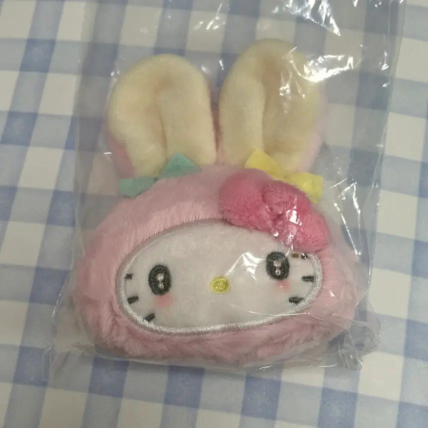 [BUNJANG] Sanrio Rabbit Pouch Keychain (Hello Kitty) / 산리오 토끼 랜덤 파우치 키링 헬로키티