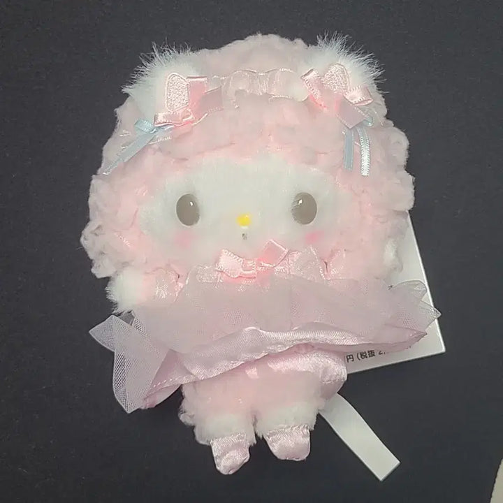 [BUNJANG] Sanrio My Sweet Piano Shiro Neko Ballet Mascot Plush / 마이스위트피아노 산리오 마스코트누이 시로네코 발레