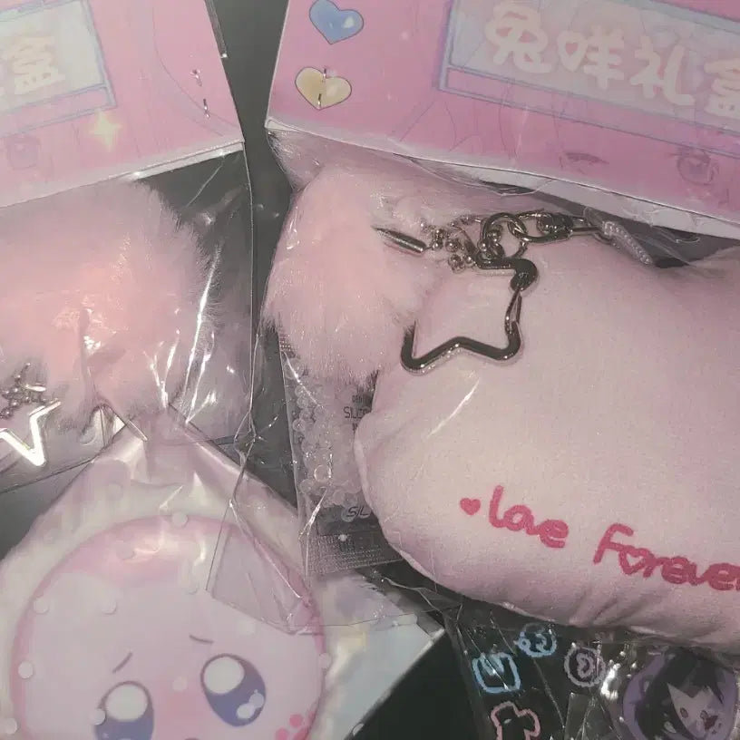 [BUNJANG] Nidi Doll Overdose Pyon Pyeng Cat Plush Keychain, Badge, Ame, Choten / (현물)니디걸 오버도즈 삐엔 삐엥 고양이 솜인형 키링 뱃지 아메 초텐