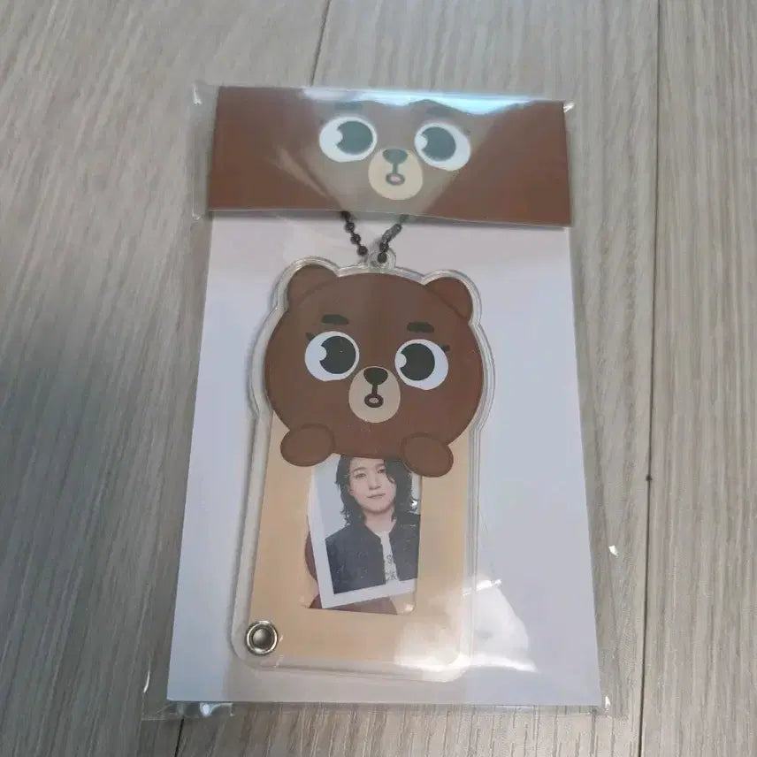 [BUNJANG] Denimals Acrylic ID Holder Seongjin / 아크릴 ID 홀더 성진