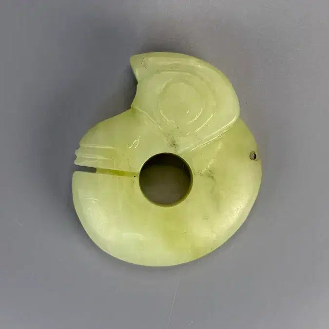 [BUNJANG] Hongsan Culture Okjeoryong Natural Jade Carving / 홍산문화 옥저룡 천연옥