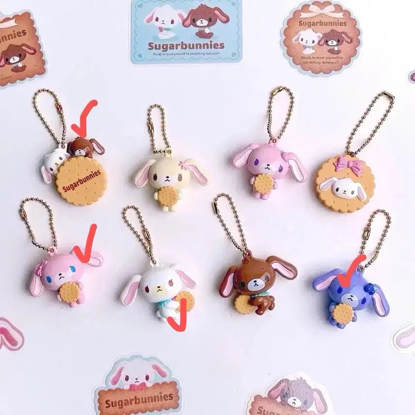 [BUNJANG] Sugarbunnies Secret Mascot Charm / 슈가바니즈 시크릿 마스코트 참