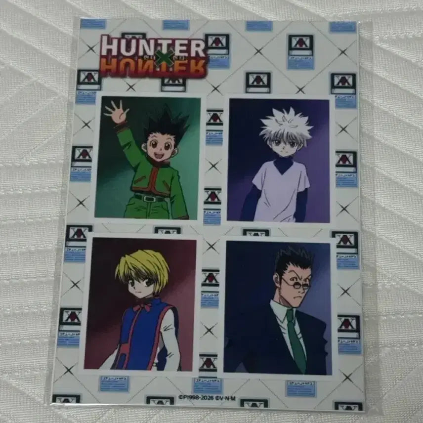 [BUNJANG] Hunter x Hunter Hunter Exam Arc Photo Set Gon, Killua, Kurapika, Leorio / 헌터헌터 헌터시험편 증명사진 곤 키르아 크라피카 레오리오