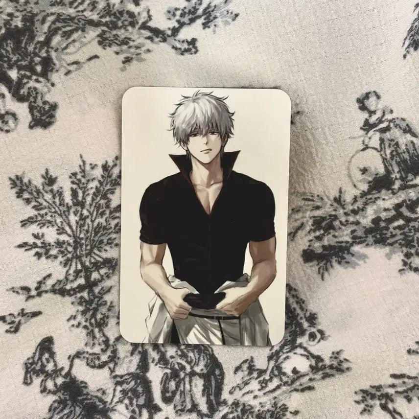 [BUNJANG] Gintoki Double-Sided Photocard / [은혼] 쏘님 sso님 긴토키 포토카드 양면 포카 굿즈 비공굿 통판