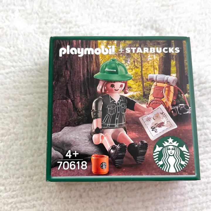 [BUNJANG] Starbucks Playmobil Jenny Buddy Figure (Sealed) / [새상품]스벅 플레이모빌 하이커 제니 버디