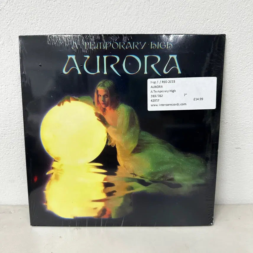[BUNJANG] Aurora A Temporary High 7" Green Vinyl / 오로라 - A Temporary High 7" 그린컬러 팝니다.