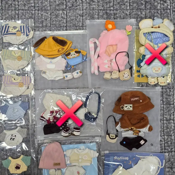 [BUNJANG] 10cm Doll Clothes / 10cm 인형 옷 양도