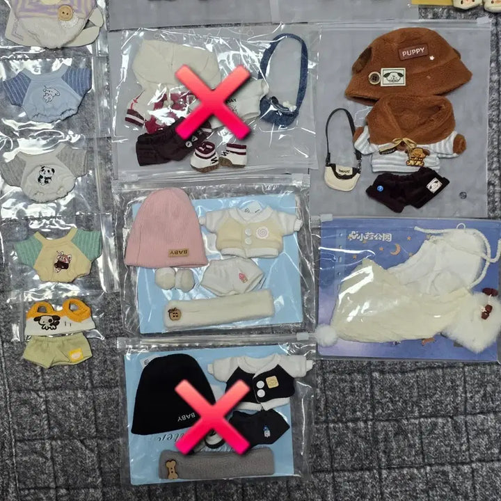 [BUNJANG] 10cm Doll Clothes / 10cm 인형 옷 양도