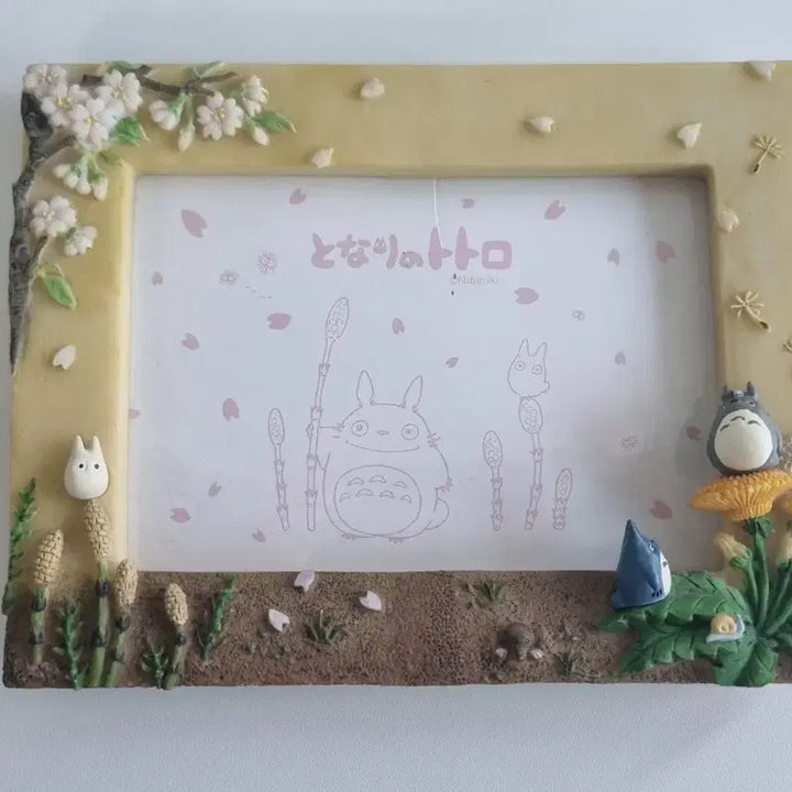 [BUNJANG] Vintage Ghibli My Neighbor Totoro Four Seasons Frame Set / (~6/25일까지만 파격세일)(레어)고전 지브리 토토로 액자 사계