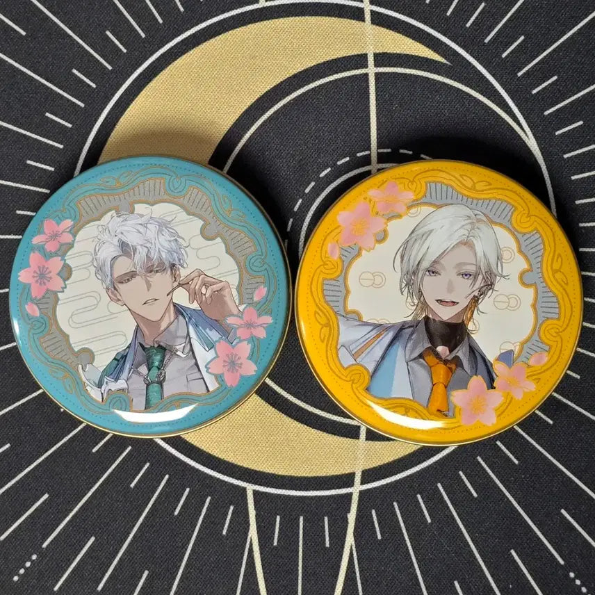 [BUNJANG] Touken Ranbu Tin Case Unsho &amp; Unji Set / 도검난무 틴케이스 운쇼 &amp; 운지 세트