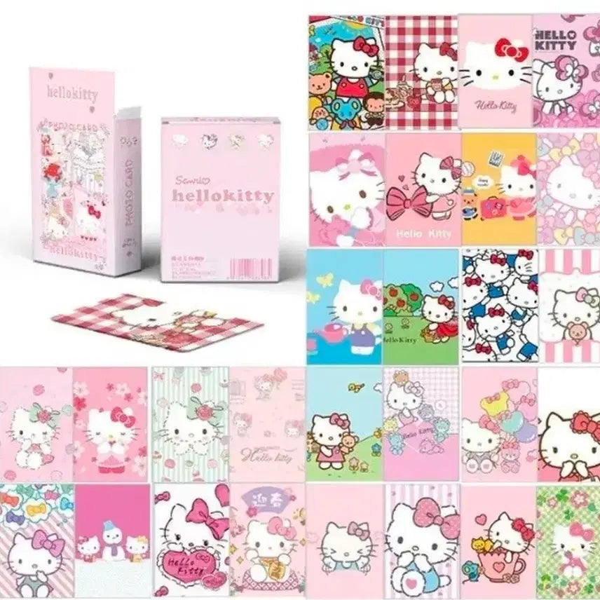 [BUNJANG] Sanrio Hello Kitty Photocard 50 Piece Set / (바로배송)수입 산리오 헬로키티 포토카드 50매 세트 굿즈