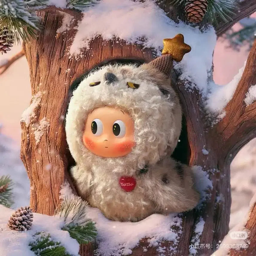 [BUNJANG] Pop Mart Dear Bird Series "Waiting in Snow" Unsealed Figure / 팝마트 디어버드 시리즈 키링 작은별 크라이베이비