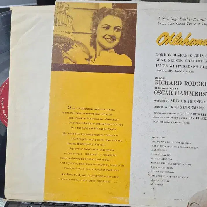 [BUNJANG] Oklahoma! Original Soundtrack LP (US Pressing) / OST_오클라호마!(Oklahoma!)_LP (US)