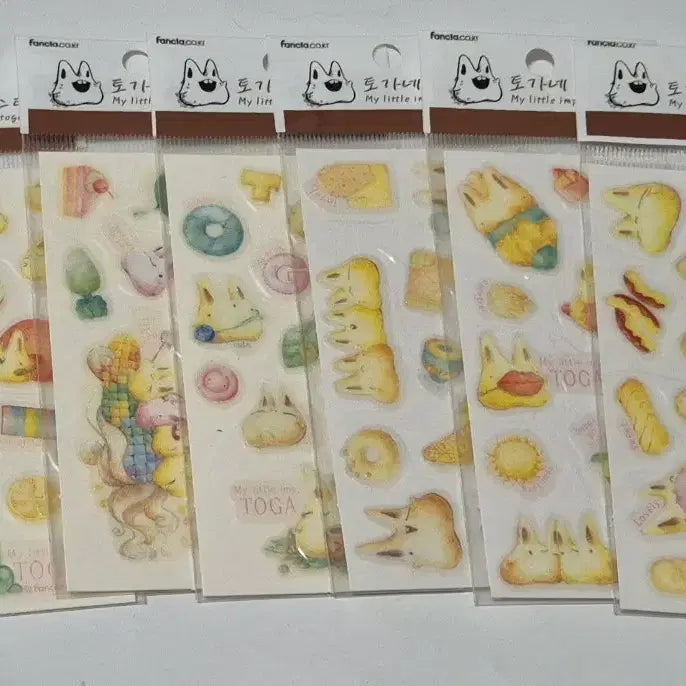 [BUNJANG] Togane Sticker Set (6 Stickers) / 6장셋트)토가네 스티커