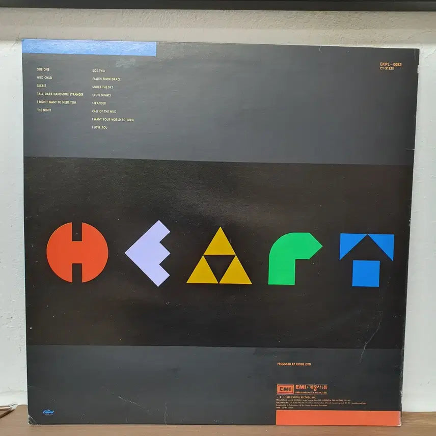[BUNJANG] HEART Brigade LP 1990 / HEART 하트 브리게이드 LP 1990