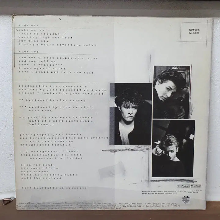 [BUNJANG] a-ha 1985 &