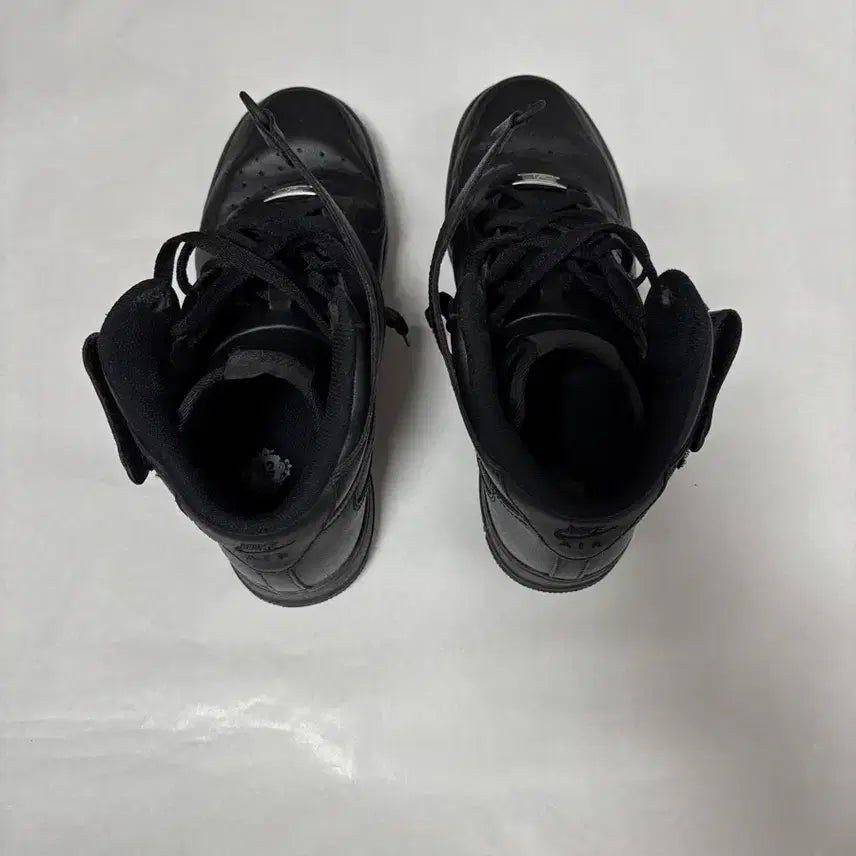 [BUNJANG] Nike Air Force 1 Mid All Black 275mm / 나이키 에어포스1 미드 올블랙 275mm