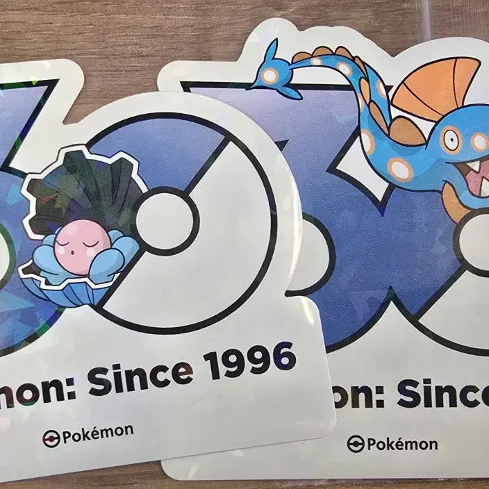 [BUNJANG] Pokemon 30th Anniversary Hunter (N hyperfine) Sticker Set / 포켓몬 30주년 스티커 진주몽 헌테일 판매합니다