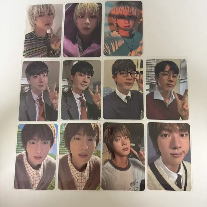 [BUNJANG] BTS Jin Happy Photocard Bundle Set / 방탄소년단 진 해피포카 일괄판매