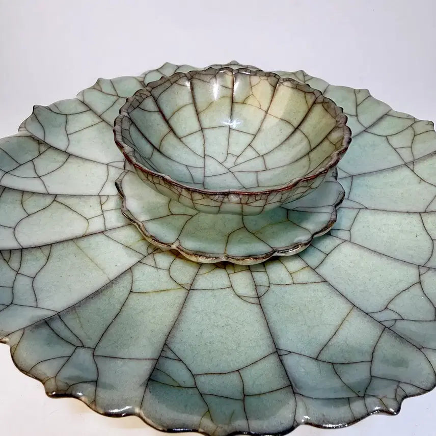 [BUNJANG] Celadon Vase / 관요 화형 잔잔대
