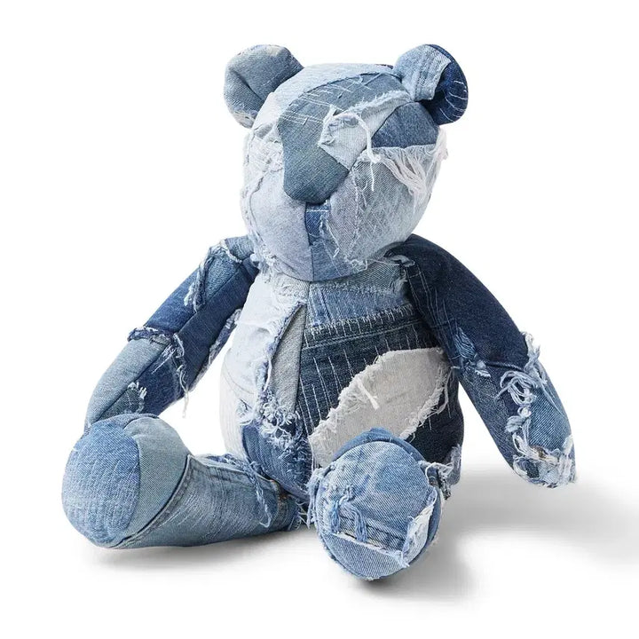 [BUNJANG] Gallery Dept. Recycled Denim Teddy Bear / 갤러리 디파트먼트 리사이클 데님 테디 베어