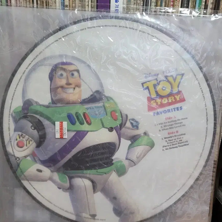 [BUNJANG] Disney Pixar Toy Story Picture LP Vinyl Woody Buzz / 토이 스토리 픽처 LP 바이닐 우디 버즈 그림반