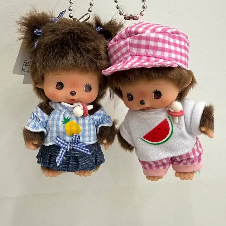 [BUNJANG] Monchhichi Pineapple Set / 파인애플 몬치치