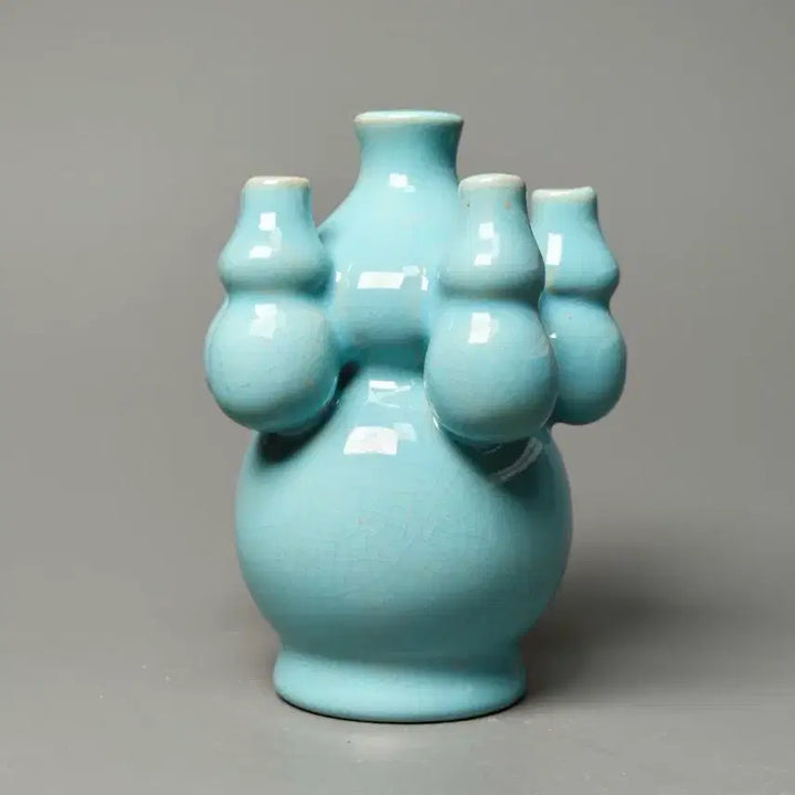 [BUNJANG] Song Yeo-yeo Celadon Six-Spout Vase Antique Chinese Porcelain / 송 여요 청자 육구병 중국도자기 골동품 고미술품 수집품