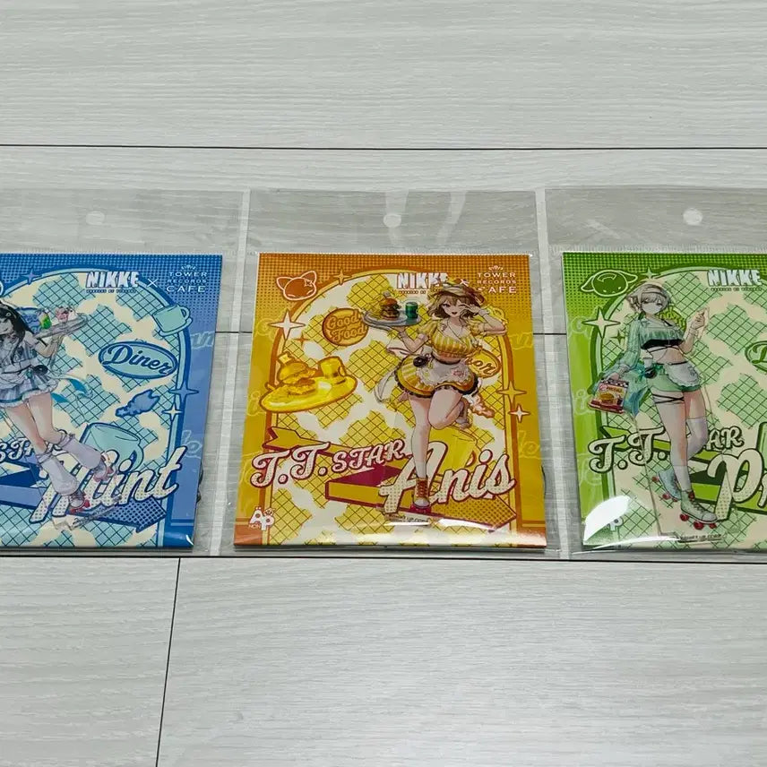 [BUNJANG] T.T.STAR Nikke Anis Mint Preca Acrylic Stand / 니케 타워레코드 카페 한정 T.T.STAR 아니스 민트 프리카 아크릴